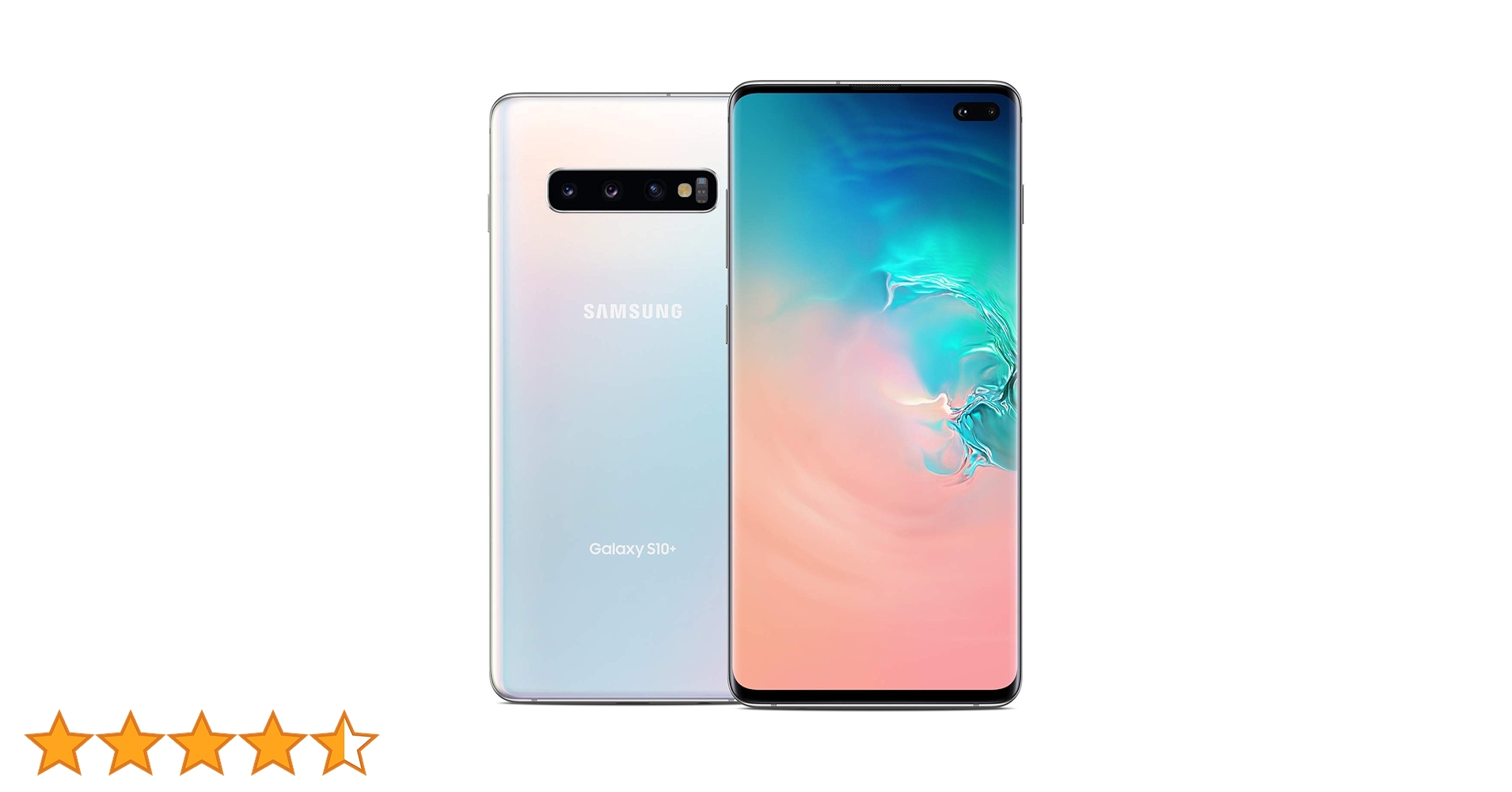 Samsung Galaxy S10+ 128GB - Prism White - Unlocked (Renewed
